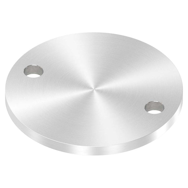 Ronde ø 120mm, Stärke 8mm, mit zwei ø 13mm Bohrungen, einseitig geschliffen, mit Rundschliff