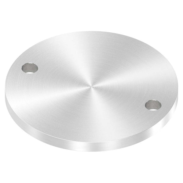 Ronde ø 140mm, Stärke 10mm, mit zwei ø 13mm Bohrungen, einseitig geschliffen, mit Rundschliff