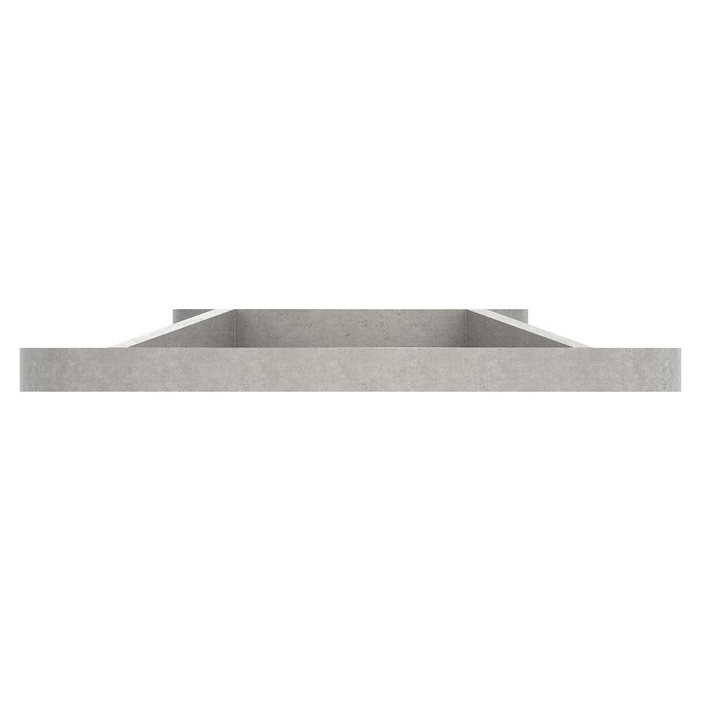 Ankerplatte ø 120 x 8mm, Höhe 15mm, mit 2 x ø 11mm und 2 x ø 4mm Bohrung, für Rohr ø 60,3mm