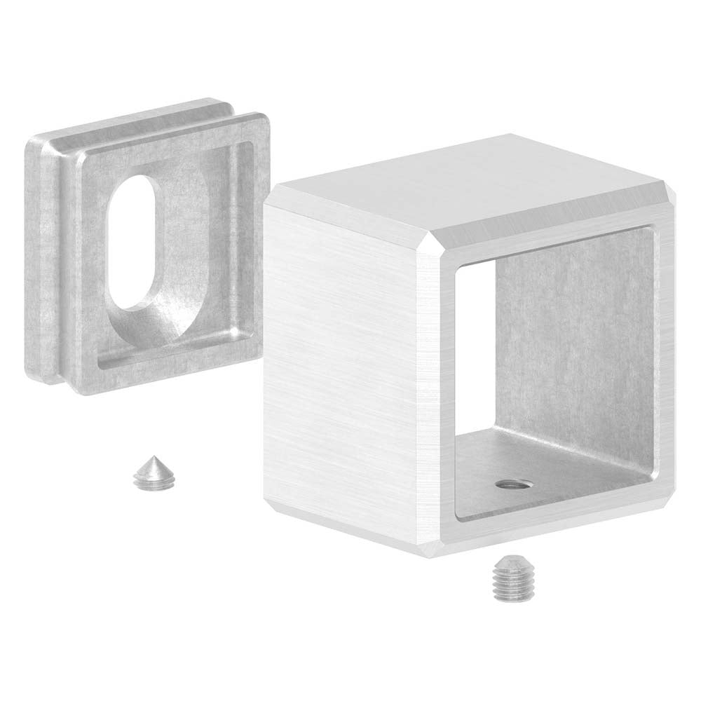 Wandbefestigung, für Rohr 30 x 30mm