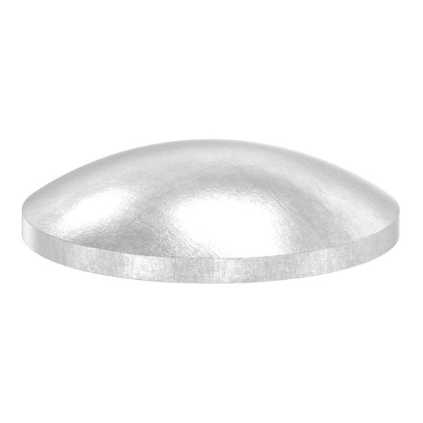 Gewölbte Schale ø 21,3mm, ungeschliffen, zum Aufschweißen