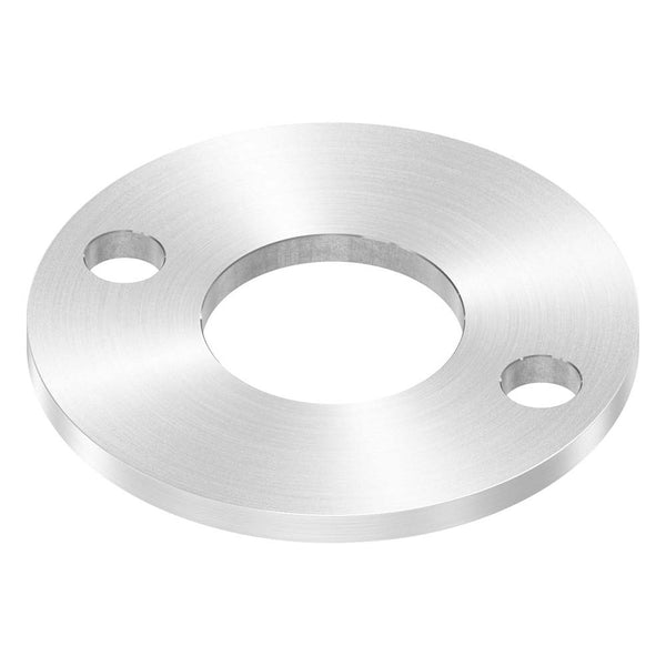 Ronde ø 100mm, Stärke 6mm, mit zwei ø 13mm Bohrungen und mittiger ø 42,8mm Bohrung, mit Rundschliff