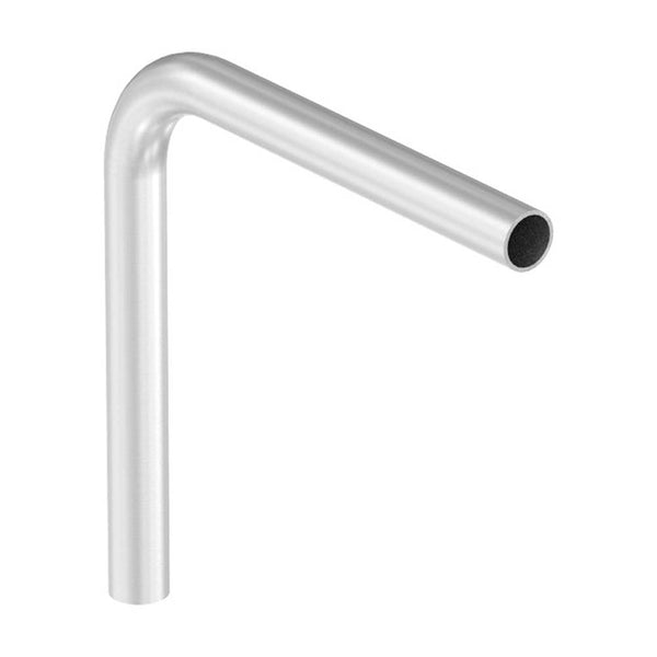 90° Anschweißbogen, für Rohr ø 26,9mm, Wandstärke 2,0mm, geschliffen