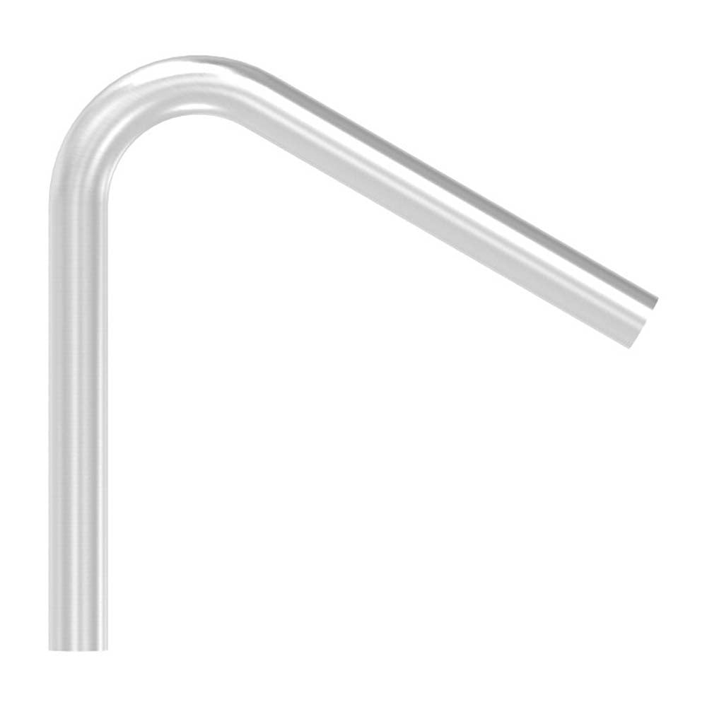 120° Anschweißbogen, für Rohr ø 26,9mm, Wandstärke 2,0mm, geschliffen