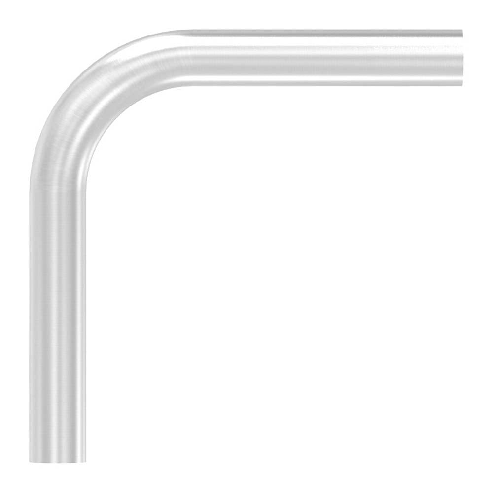 90° Anschweißbogen, für Rohr ø 42,4mm, Wandstärke 2,5mm, geschliffen