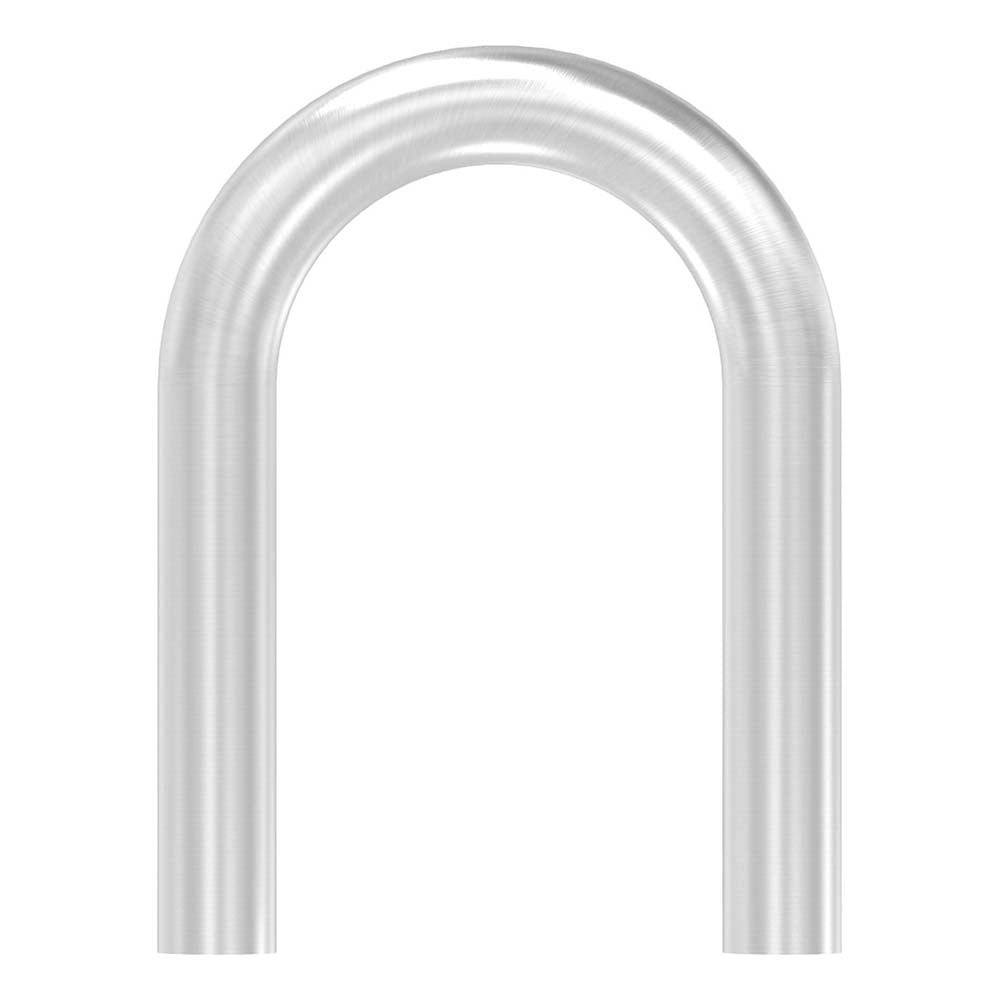 180° Anschweißbogen, Radius-Mitte: 100mm, für Rohr ø 42,4mm, Wandstärke 2,5mm, geschliffen