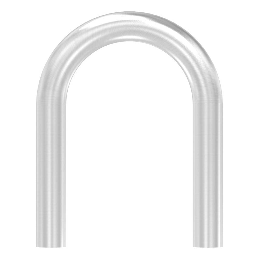 180° Anschweißbogen, Radius-Mitte: 110mm, für Rohr ø 42,4mm, Wandstärke 2,5mm, geschliffen