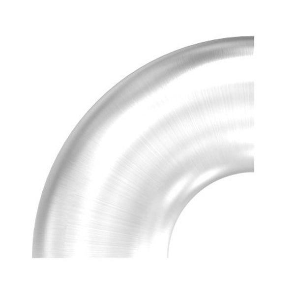 90° Bogen zum Anschweißen, für Rohr ø 33,7mm, Wandstärke 2,0mm, geschliffen