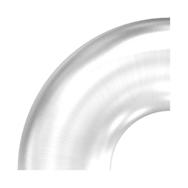90° Bogen zum Anschweißen, für Rohr ø 42,4mm, Wandstärke 2,0mm, geschliffen