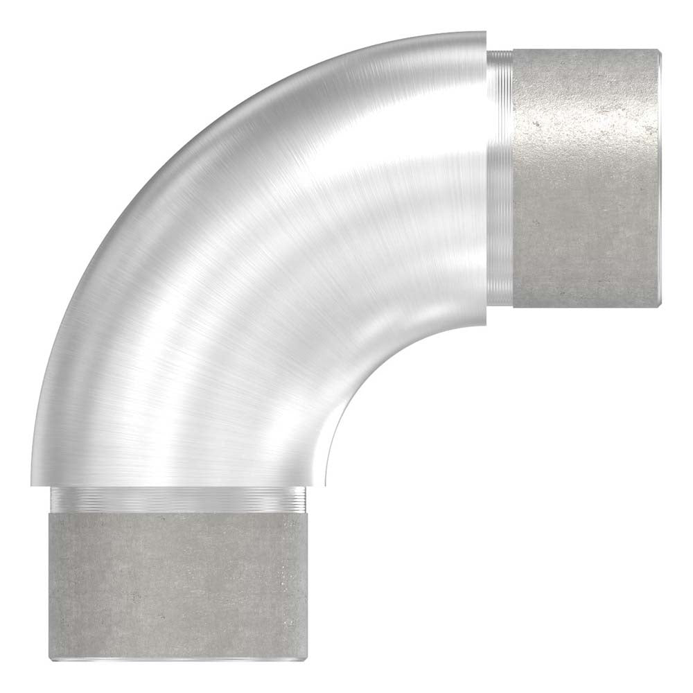 Rohrbogen 90° rund, für Rohr 33,7 x 2,0mm