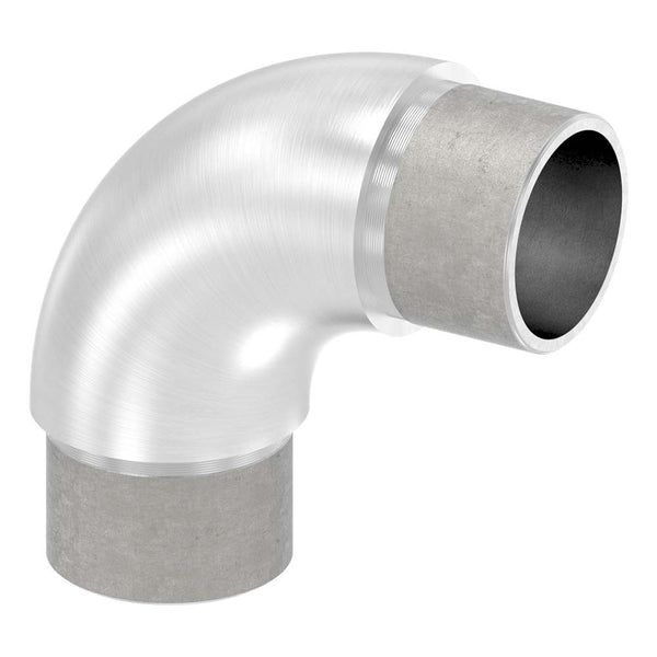 Rohrbogen 90° rund, für Rohr 33,7 x 2,0mm