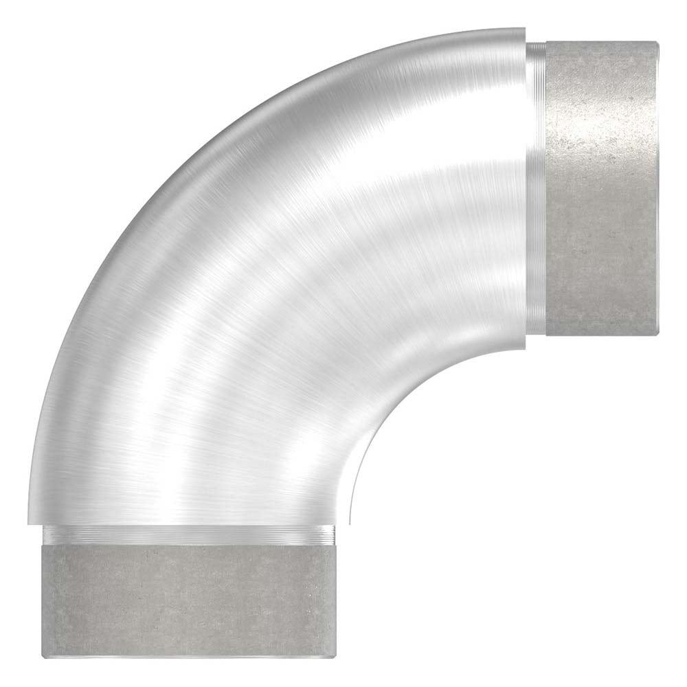 Rohrbogen 90° rund, für Rohr 48,3 x 2,0mm