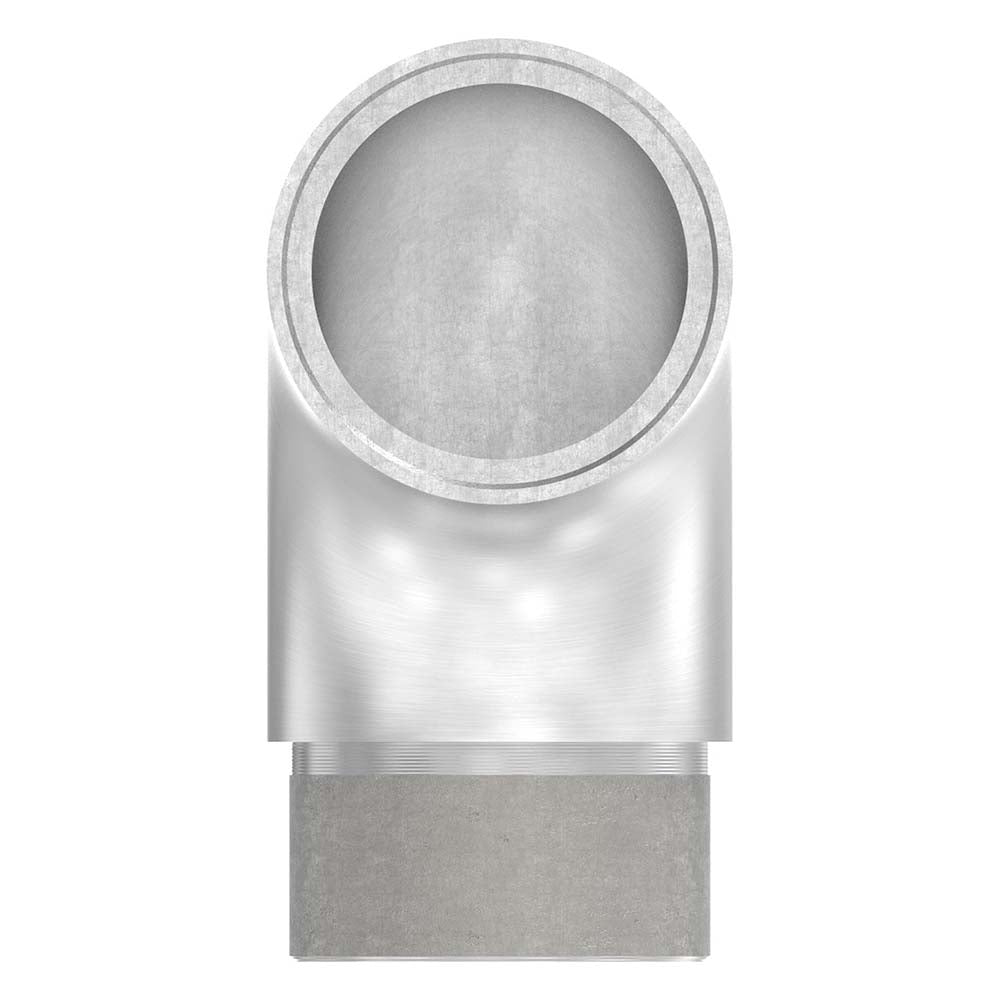 Anschlussbogen 90°, für Rohr 42,4 x 2,0mm, zum Stecken