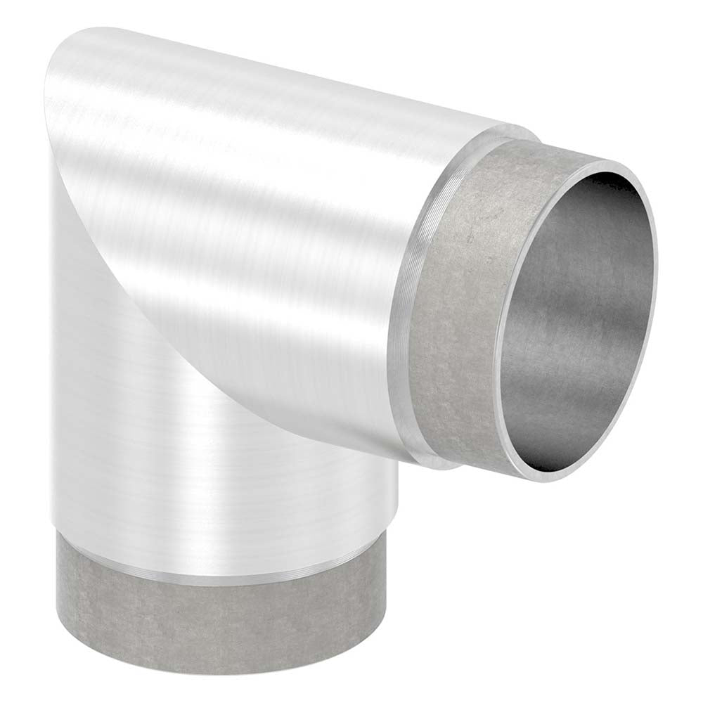 Rohrbogen 90° scharf, für Rohr 60,3 x 2,0mm