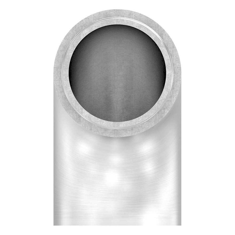 Endbogen 90°, flacher Abschluss, zum Stecken und Kleben, für Rohr 33,7 x 2,0mm