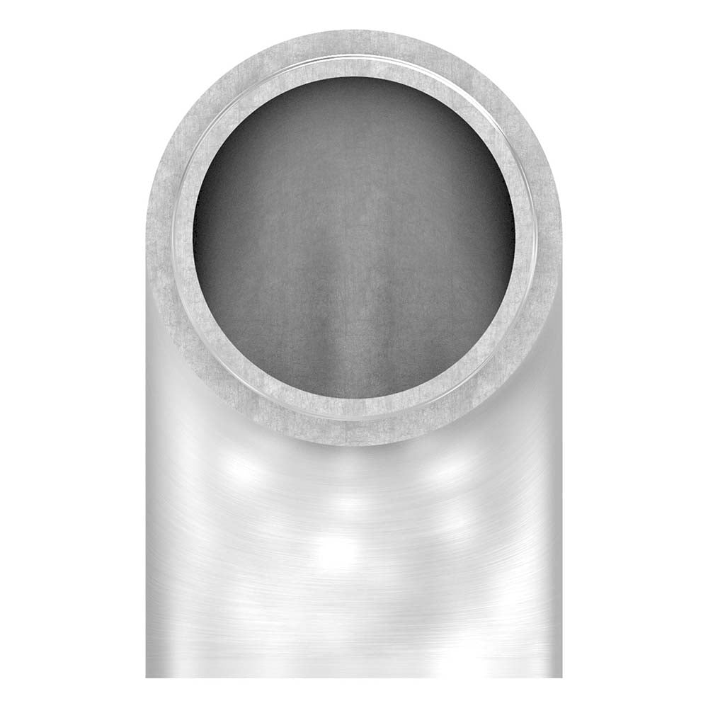 Endbogen 90°, flacher Abschluss, zum Stecken und Kleben, für Rohr 42,4 x 2,6mm