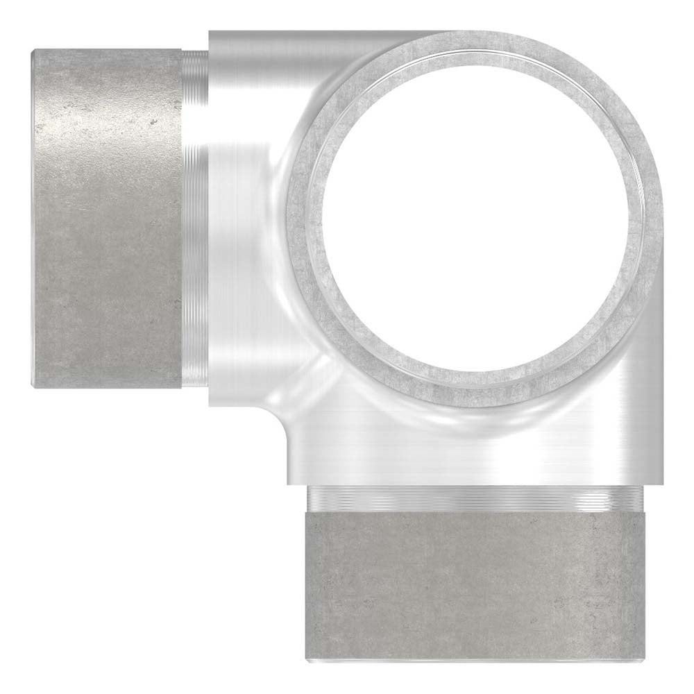 T-Stück mit seitlichem Abgang, zum Stecken, für Rohr 42,4 x 2,0mm