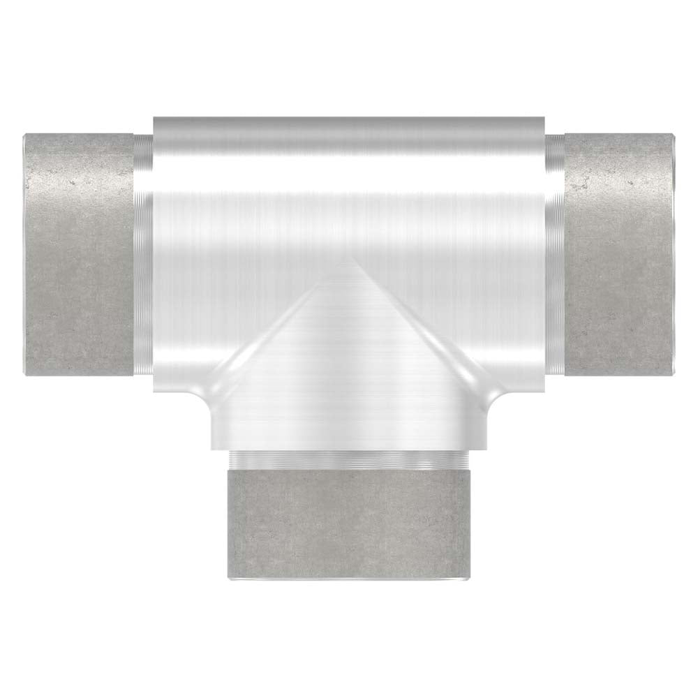 T-Stück mit 3 gleichen Abgängen, für Rohr 42,4 x 2,5mm