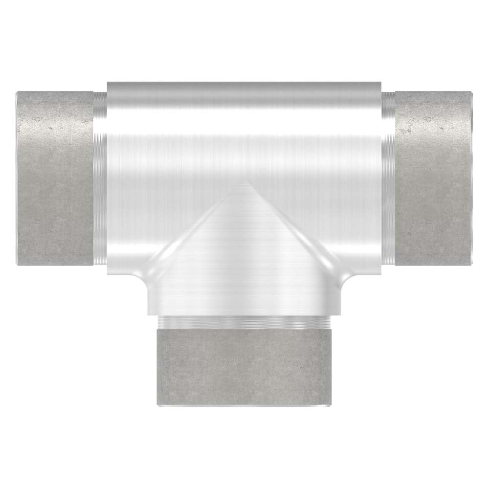 T-Stück mit 3 gleichen Abgängen, für Rohr 42,4 x 2,0mm