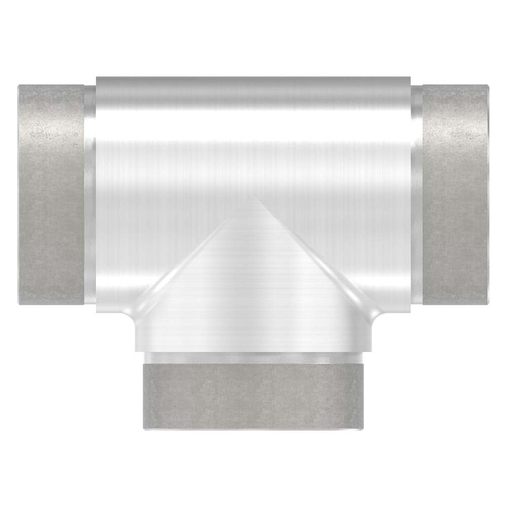 T-Stück mit 3 gleichen Abgängen, für Rohr 60,3 x 2,0mm