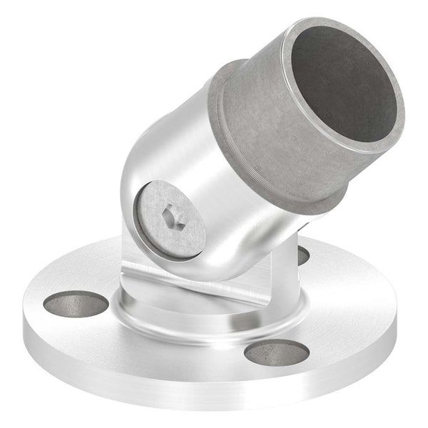 Wandhalter flexibel zum Stecken und Kleben, für Rohr 33,7 x 2,0 mm
