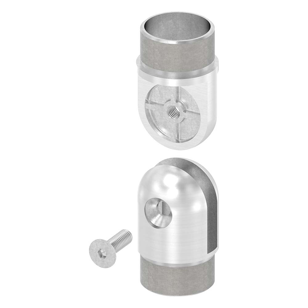 Gelenkstück variabel, zum Stecken und Kleben, für Rohr 42,4 x 2,0mm