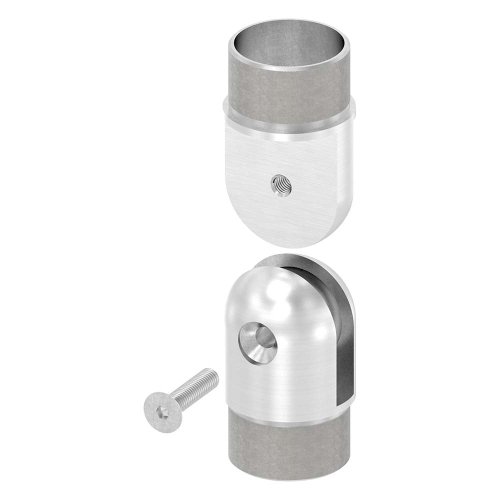 Gelenkstück variabel, zum Stecken und Kleben, für Rohr 48,3 x 2,0mm