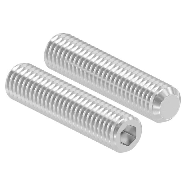 Gewindestift, M8 x 35mm, mit Innensechskant, aus V2A Edelstahl