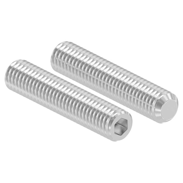 Gewindestift, M8 x 40mm, mit Innensechskant, aus V2A Edelstahl