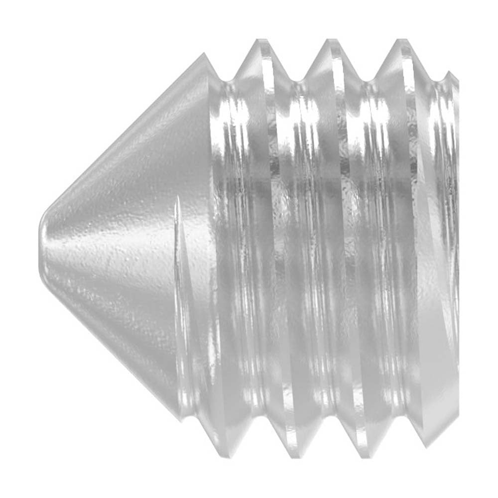 Gewindestift mit Spitze, mit Innensechskant, M6 x 6mm, DIN 914 / ISO 4027, 10er Pack