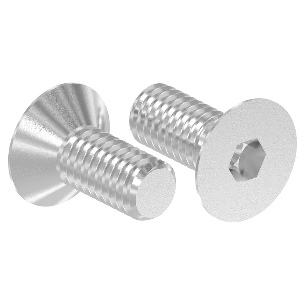 V4A Senkkopfschraube mit Innensechskant, M6 x 14mm, ISO 10642, 10er Pack