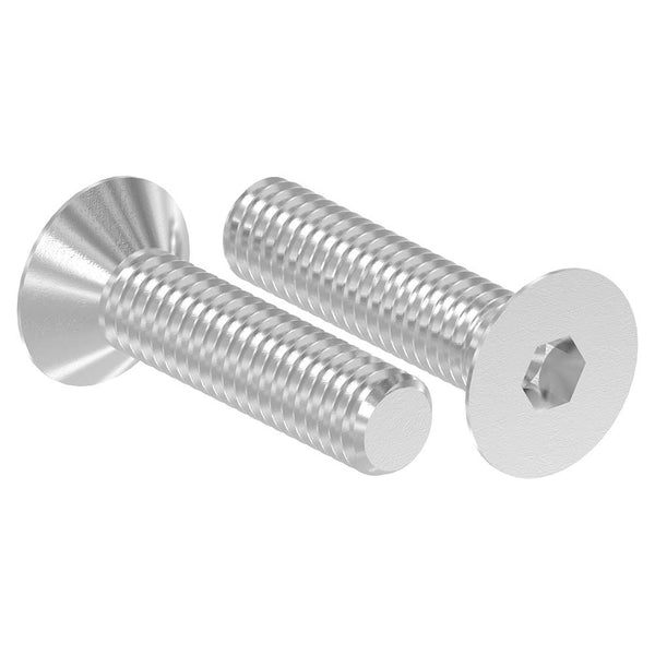 V4A Senkkopfschraube mit Innensechskant, M6 x 25mm, ISO 10642, 10er Pack