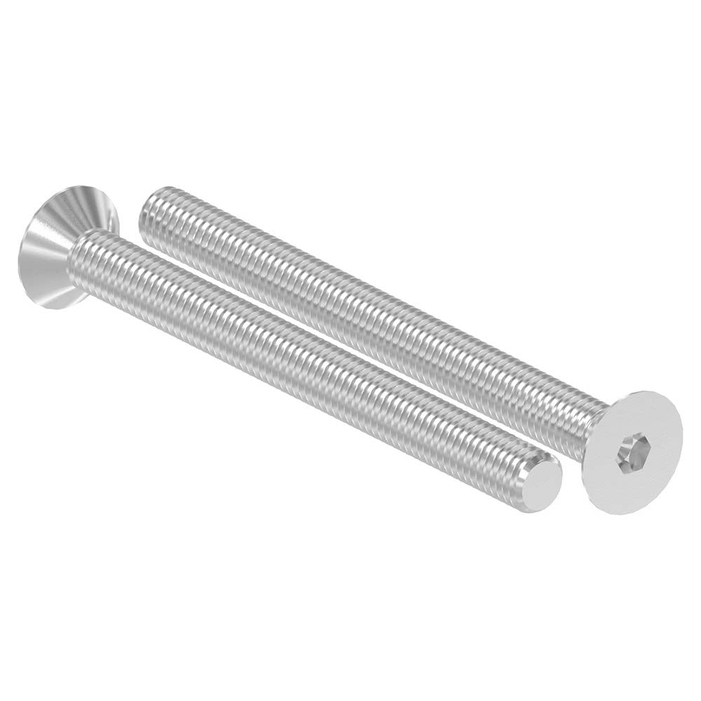 Senkkopfschraube mit Innensechskant, M8 x 90mm, ISO 10642, 10er Pack