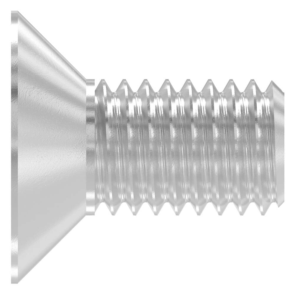 V4A Senkkopfschraube mit Innensechskant, M8 x 16mm, ISO 10642, 10er Pack