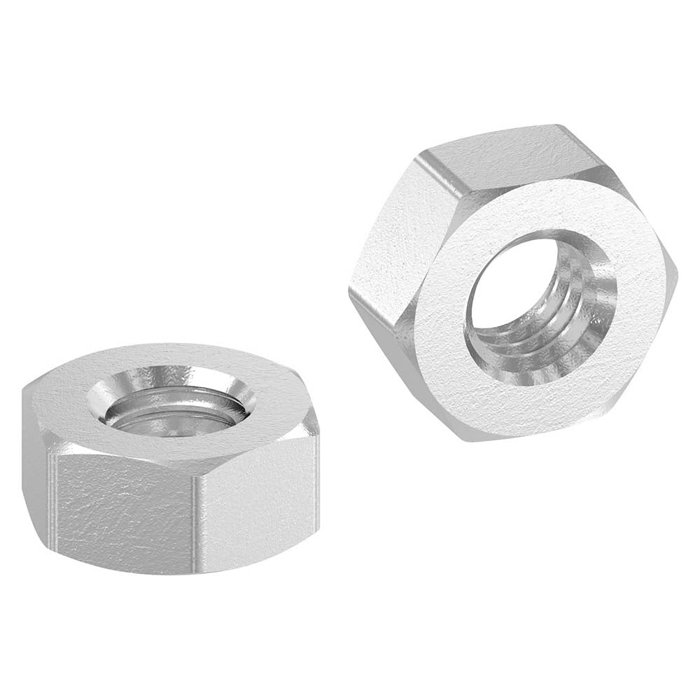 Sechskantmutter mit Linksgewinde, M4, DIN 934, 10er Pack