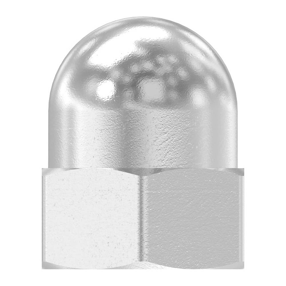 Sechskant-Hutmutter, M5, DIN 1587, 10er Pack