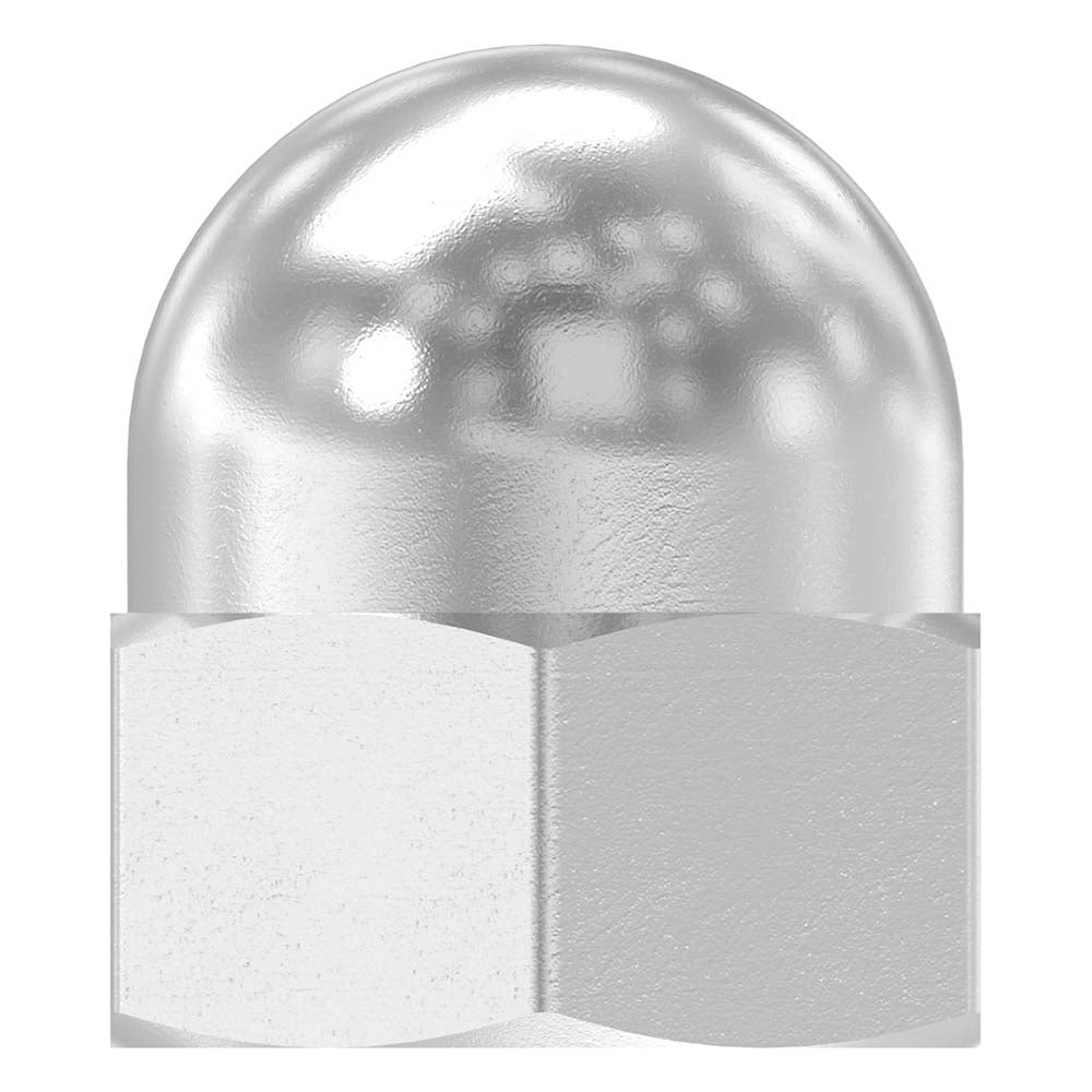 Sechskant-Hutmutter, M8, DIN 1587, 10er Pack