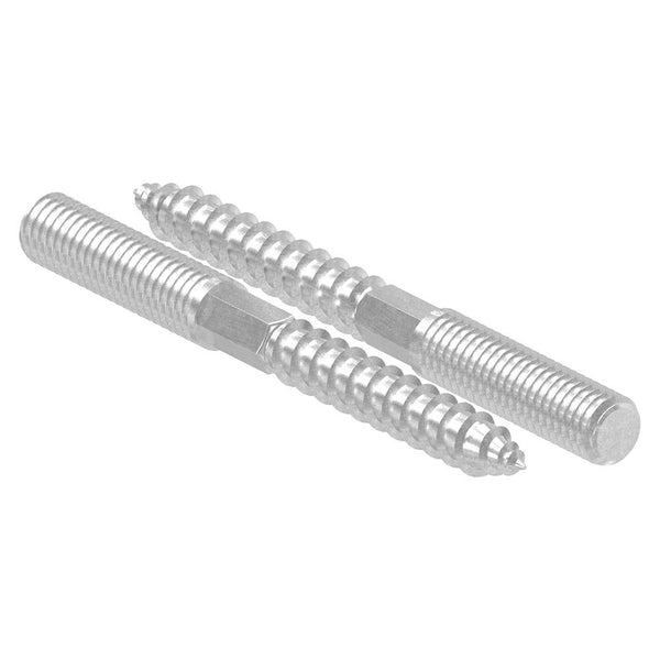 Edelstahl Stockschraube, M8 x 80mm, 10er Pack