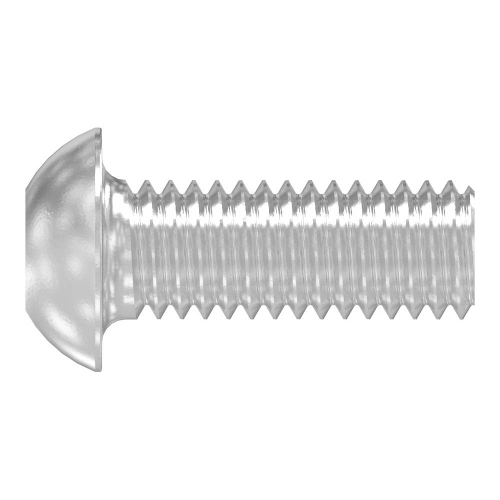 V4A Rundkopfschraube mit Innensechskant, M6 x 16mm, DIN 7380-1, 10er Pack