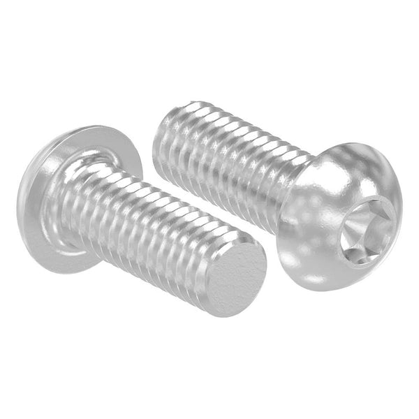 V4A Rundkopfschraube mit Innensechskant, M6 x 16mm, DIN 7380-1, 10er Pack