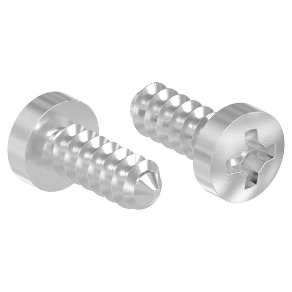 Linsenblechschraube mit Kreuzschlitz, 5,5 x 16mm, DIN 7981, 10er Pack