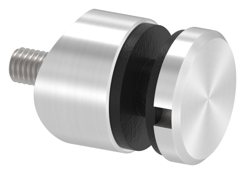 Glas-Punkthalter ø 30mm für Glas 6,0-12,76mm, Anschluss ø 48,3mm