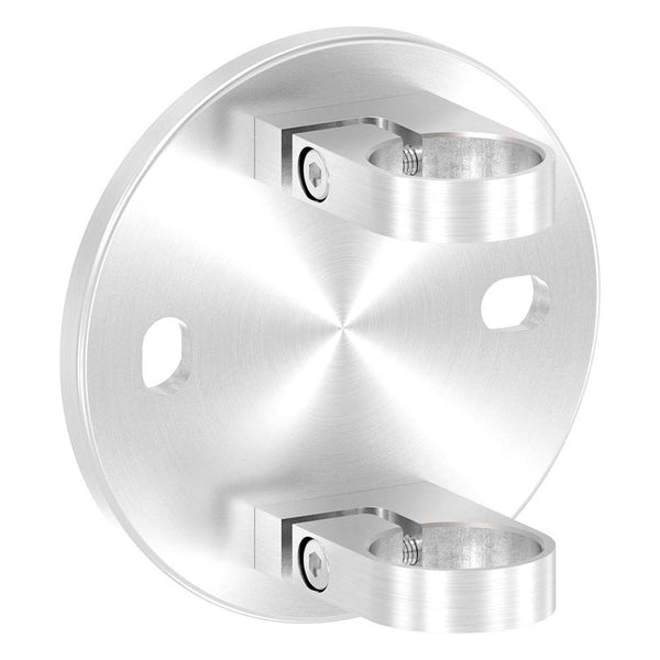 Wandanker zum Spannen, mit Platte 150 x 10mm, für 42,4mm Rohr