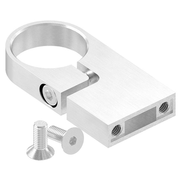 Edelstahl-Spannring, für Rohr ø 42,4mm, Wandabstand 60mm
