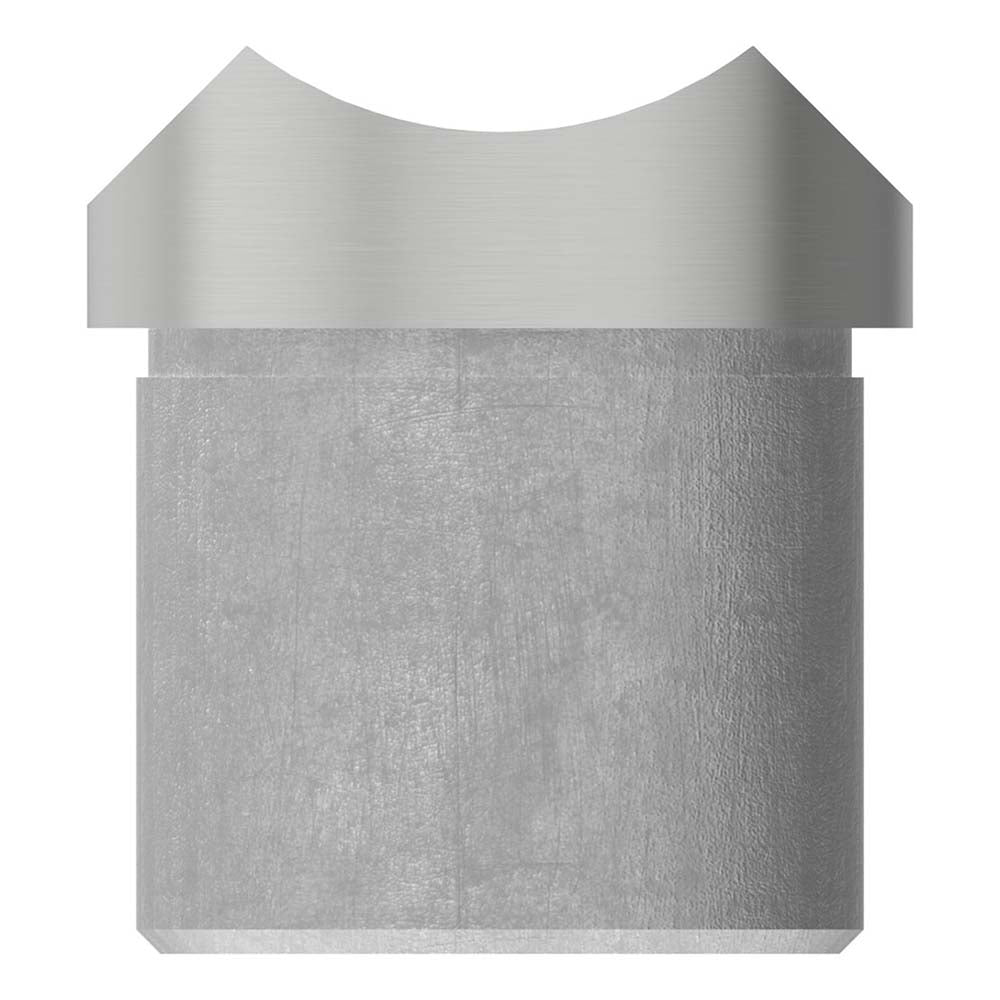 Rohrsattel zum Kleben, für Rohr 33,7 x 2,0mm an Rohr 33,7mm