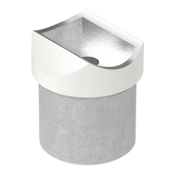 Rohrsattel zum Kleben, für Rohr 33,7 x 2,0mm an Rohr 33,7mm