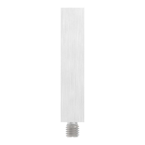 14 x 14mm Vierkant-Stift, mit M8 x 9mm Außengewinde unten und M6 x 15mm Innengewinde oben, Länge 68mm