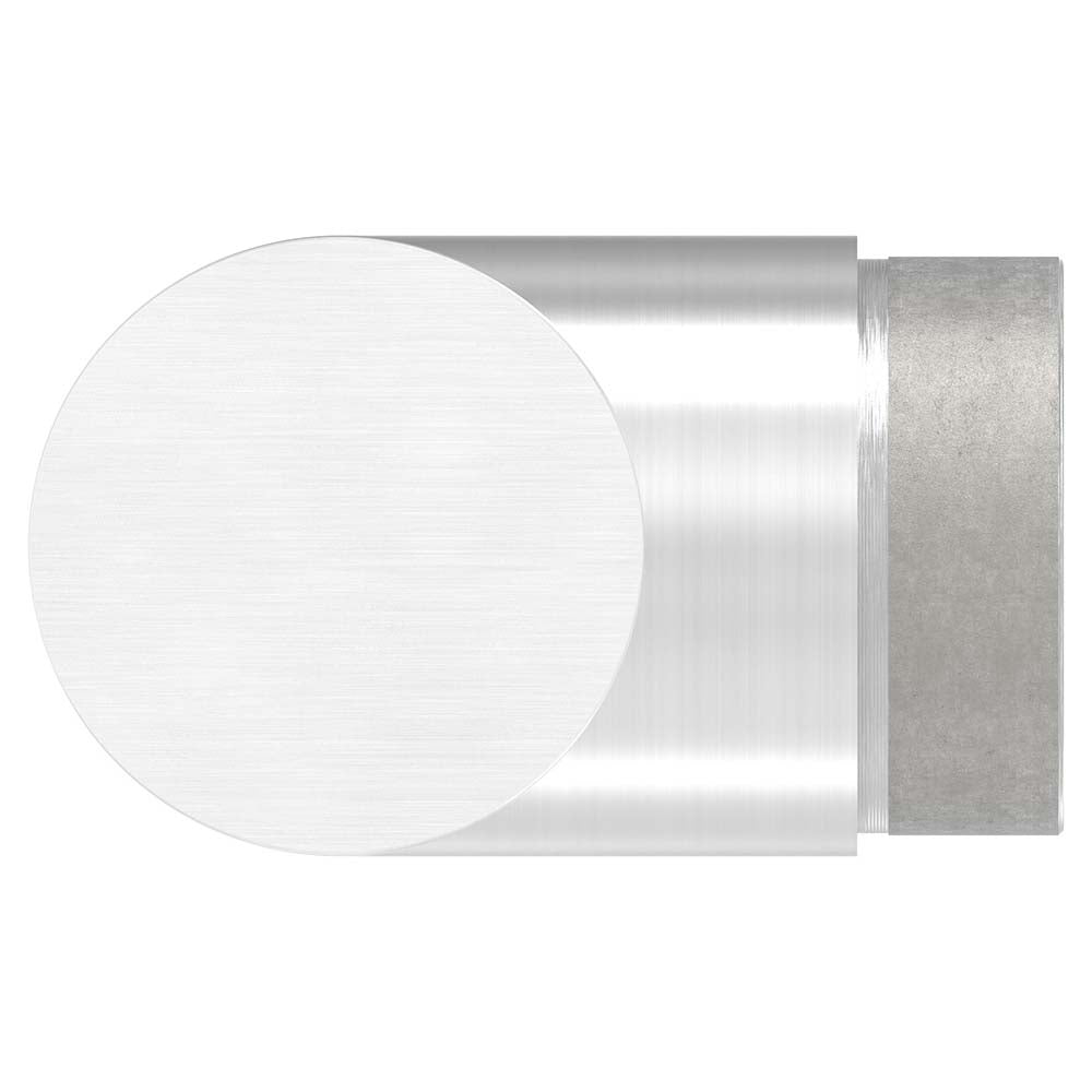 Endstück 45° abgeschrägt, zum Stecken und Kleben, für Rohr 60,3 x 2,0mm