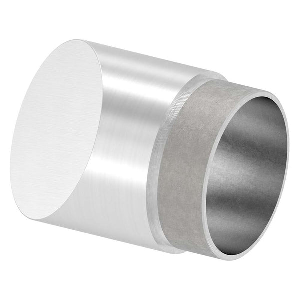 Endstück 45° abgeschrägt, zum Stecken und Kleben, für Rohr 60,3 x 2,0mm