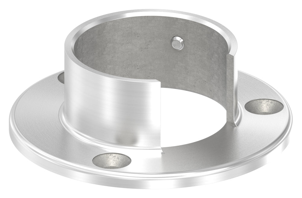 Wandhalter für Glasleistenrohr ø 48,3 x 1,5mm, V2A